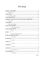 Tính toán thiết kế hệ thống xử lý nước thải cho Công ty dệt nhuộm Sài Gòn công suất 2000m3ngày