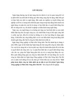 Giải pháp hoàn thiện công tác thẩm định dự án đầu tư tại Chi nhánh Ngân hàng Nông nghiệp và Phát triển Nông thôn Thủ Đô