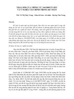 Kế toán chi phí sản xuất và tính giá thành sản phẩm tại Công ty Cổ phần xi măng Vinaconex Lương Sơn – Hoà Bình