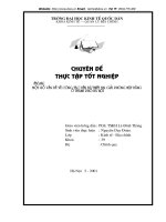 MỘT SỐ VẤN ĐỀ VỀ CÔNG TÁC ĐỀN BÙ THIỆT HẠI GIẢI PHÓNG MẶT BẰNG  Ở THÀNH PHỐ HÀ NỘI