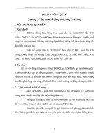 giám sát ô nhiễm môi trường ở đồng bằng sông Cửu Long