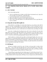 các phương pháp xử lý nước thải công nghiệp