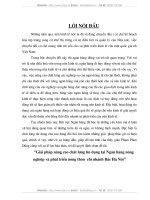 Giải pháp nâng cao chất lượng tín dụng tại Ngân hàng Nông nghiệp và phát triển nông thôn chi nhánh Bắc Hà Nội