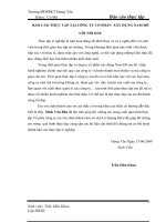 BÁO CÁO THỰC TẬP TẠI CÔNG TY CỔ PHẦN  XÂY DỰNG NAM ĐÔ