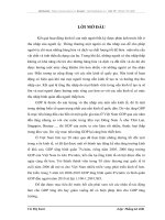 Phương pháp hồi quy ứng dụng trong phân tích các nhân tố tác động đến Tổng sản phẩm trong nước của Việt Nam thời kỳ 1995- 2006
