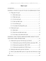 tỷ giá hối đoái và chính sách tỷ giá hối đoái