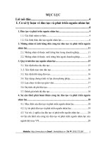 Thực trạng đào tạo và phát triển nguồn nhân lực ngành dệt may Việt Nam