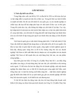 Tác động quá trình toàn cầu hoá đến hoạt động xuất khẩu của Công Ty Cổ phần Thuỷ Sản Số 1