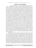 giải pháp nâng cao thị phần tiêu thụ chè trên thị trường quốc tế của tông công ty chè việt nam