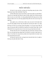 dự án : hồ chứa nước Suối Các