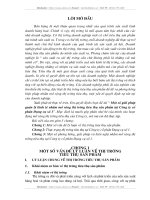 Một số giải pháp quản ly kinh tế nhằm mở rộng thị trường tiêu thụ sản phẩm tại công ty cổ phần dụng cụ số 1