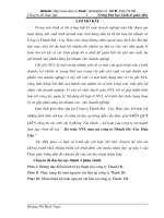 kế toán nguyên vật liệu may tại công ty Thanh Hà - cục hậu Cần