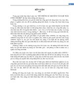 kết luận mô phỏng khếch tán khí thải công nghiệp