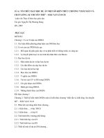 TỔ CHỨC DẠY HỌC DỰ ÁN MỘT SÔ KIẾN THỨC CHƯƠNG “CHẤT RẮN VÀ CHẤT LỎNG. SỰ CHUYỂN THỂ” – SGK VẬT LÍ 10 CB