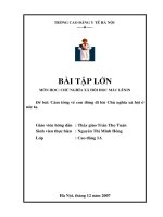 Cảm tưởng về con đường đi lên chủ nghĩa xã hội