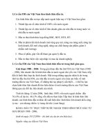 Cơ cấu FDI của Việt Nam