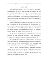 HOẠT ĐỘNG KINH DOANH XUẤT KHẨU HÀNG DỆT MAY VIỆT NAM