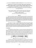 đánh giá các thuật toán phát hiện tiếng nói dùng ngưỡng thích nghi và mạng neural trong miền WAVELET