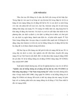 Nghiên cứu hệthống thông tin di động thếhệthứba (3G) W-CDMA và  khảnăng ứng dụng ở Việt Nam trong tương lai”