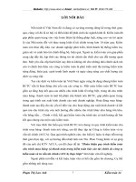 Hoàn thiện quy trình kiểm toán chu trình mua hàng và thanh toán trong kiểm toán báo cáo tài chính do công ty kiểm toán và tư vấn tài chính (ACCA) thực hiện