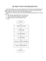 Xây dựng và quản lý hợp đồng phần mềm