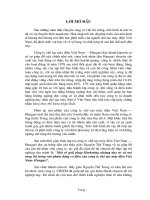 283 Giải pháp Marketing nhằm duy trì & mở rộng thị trường sản phẩm động cơ điện của Công ty chế tạo máy điện Việt Nam - Hungari