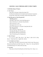 Hoạt động quản trị doanh nghiệp chủ yếu Tổng công ty Xây dựng và phát triển hạ tầng LICO