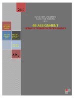 4B ASSIGNMENT  MEANS OF TRANSPORTATION