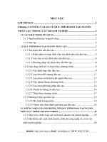 “ Hoàn thiện quy trình đào tạo nguồn nhân lực tại Tổng công ty Đầu tư Phát triển Hạ tầng Đô thị
