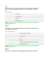 Trắc nghiệm môn thương mại điện tử