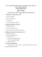 Theo dõi tình hình biến động của cổ phiếu công ty khoan và dịch vụ khoan dầu khí