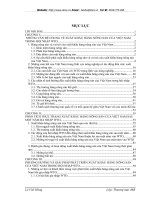 Phương hướng và giải pháp phát triển xuất khẩu hàng nông sản của Việt Nam trong hội nhập WTO