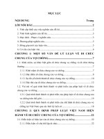 Pháp luật Việt Nam hiện hành về hiệu lực pháp luật di chúc chung của vợ chồng