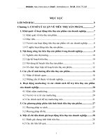 Một số giải pháp đẩy mạnh công tác tiêu thụ sản phẩm nội địa của công ty cổ phần may 10