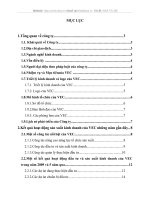 Kết quả hoạt động sản xuất kinh doanh của VEC những năm gần đây