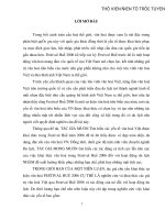 Tác động của khai thác văn hóa Việt Nam qua festival Huế 2006 đối với du lịch