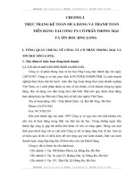 Kế toán tính giá thành sản phẩm ở Công ty bánh kẹo Hải Châu