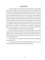 Nhận thức cơ bản về quản lý chất lượng