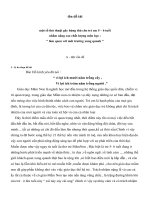 thủ thuật gây hứng thú cho trẻ em 5 – 6 tuổi nhằm nâng cao chất lư¬ợng môn học : “ làm quen với môi trường xung quanh