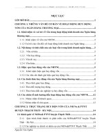 THỰC TRẠNG HUY ĐỘN VỐN CỦA NGÂN HÀNG NÔNG NGHIỆP VÀ PHÁT TRIỂN NÔNG THÔN HUYỆN THẠCH THẤT-  HÀ NỘI