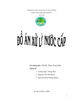 Thiết kế trạm xử lý chất thải 2500m3