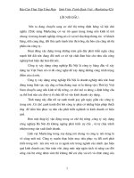 250 Báo cáo tổng hợp về   hoàn thiện hệ thống thông tin marketing trong Công ty xây dựng công nghiệp hà nội