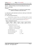 Thiết kế hệ thống xử lý môi trường không khí tại công ty cổ phần cao su Đà Nẵng