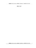 Các nguồn lực của Công ty Đầu tư và Phát triển Công nghệ thông tin