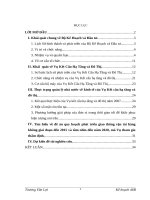 quản lý nhà nước về kinh tế của Vụ Kết cấu hạ tầng và đô thị