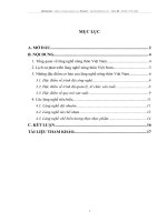 Làng nghề nông thôn Việt Nam