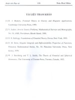 Lý thuyết thế vị ứng dụng trong trọng lực học và từ trường 7