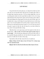 Một số ý kiến về tổ chức kế toán nguyên vật liệu trong các doanh nghiệp