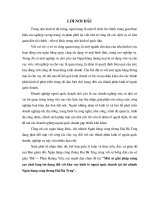 nâng cao chất lượng tín dụng đối với khu vực kinh tế ngoài quốc doanh tại chi nhánh Ngân hàng công thương Hai Bà Trưng