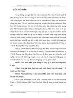 Các mặt hoạt động sản xuất kinh doanh chủ yếu của CTCP bánh kẹo Hải Châu